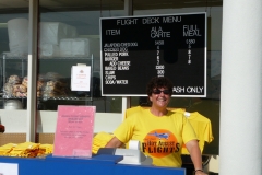 T shirts and raffle tickets